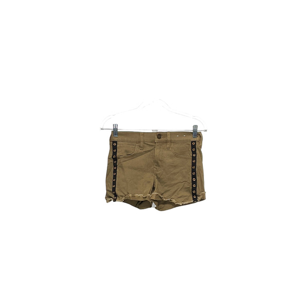 Express Green/Brown Sailor Shorts - Picture 1 of 4